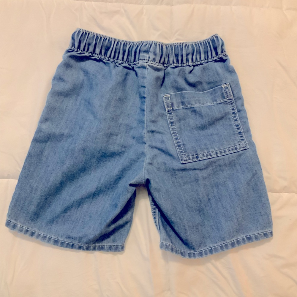 H&M Boys Pull-On Denim Shorts, Size: 5T - Picture 3 of 5
